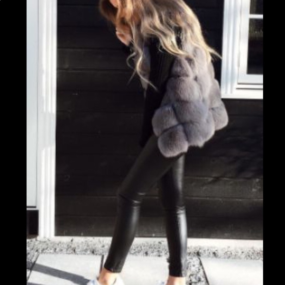 Luxury Faux Mink Cashmere Winter Long Coat
